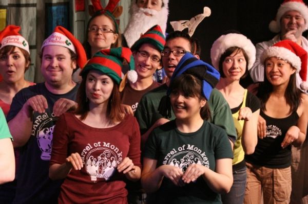 Brennan Buhl, Nick Caruso; middle, left to right  Lauren Ludwig, Michael Govier, Lisa Photo